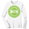 1-DAY RUSH NO MINIMUM Ladies Long Sleeve Crew Neck T-Shirt Thumbnail