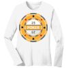 1-DAY RUSH NO MINIMUM Ladies Long Sleeve Crew Neck T-Shirt Thumbnail