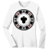 1-DAY RUSH NO MINIMUM Ladies Long Sleeve Crew Neck T-Shirt Thumbnail