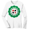 1-DAY RUSH NO MINIMUM Ladies Long Sleeve Crew Neck T-Shirt Thumbnail