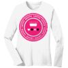 1-DAY RUSH NO MINIMUM Ladies Long Sleeve Crew Neck T-Shirt Thumbnail