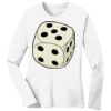1-DAY RUSH NO MINIMUM Ladies Long Sleeve Crew Neck T-Shirt Thumbnail