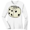 1-DAY RUSH NO MINIMUM Ladies Long Sleeve Crew Neck T-Shirt Thumbnail