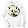 1-DAY RUSH NO MINIMUM Ladies Long Sleeve Crew Neck T-Shirt Thumbnail