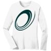 1-DAY RUSH NO MINIMUM Ladies Long Sleeve Crew Neck T-Shirt Thumbnail