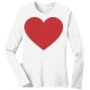 1-DAY RUSH NO MINIMUM Ladies Long Sleeve Crew Neck T-Shirt Thumbnail