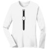 1-DAY RUSH NO MINIMUM Ladies Long Sleeve Crew Neck T-Shirt Thumbnail
