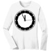 1-DAY RUSH NO MINIMUM Ladies Long Sleeve Crew Neck T-Shirt Thumbnail
