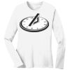 1-DAY RUSH NO MINIMUM Ladies Long Sleeve Crew Neck T-Shirt Thumbnail