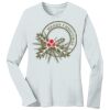 1-DAY RUSH NO MINIMUM Ladies Long Sleeve Crew Neck T-Shirt Thumbnail