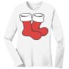 1-DAY RUSH NO MINIMUM Ladies Long Sleeve Crew Neck T-Shirt Thumbnail