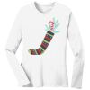 1-DAY RUSH NO MINIMUM Ladies Long Sleeve Crew Neck T-Shirt Thumbnail