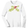 1-DAY RUSH NO MINIMUM Ladies Long Sleeve Crew Neck T-Shirt Thumbnail