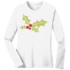 1-DAY RUSH NO MINIMUM Ladies Long Sleeve Crew Neck T-Shirt Thumbnail