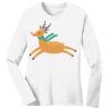 1-DAY RUSH NO MINIMUM Ladies Long Sleeve Crew Neck T-Shirt Thumbnail