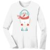 1-DAY RUSH NO MINIMUM Ladies Long Sleeve Crew Neck T-Shirt Thumbnail