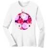 1-DAY RUSH NO MINIMUM Ladies Long Sleeve Crew Neck T-Shirt Thumbnail