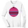 1-DAY RUSH NO MINIMUM Ladies Long Sleeve Crew Neck T-Shirt Thumbnail