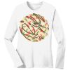 1-DAY RUSH NO MINIMUM Ladies Long Sleeve Crew Neck T-Shirt Thumbnail
