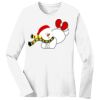 1-DAY RUSH NO MINIMUM Ladies Long Sleeve Crew Neck T-Shirt Thumbnail