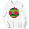 1-DAY RUSH NO MINIMUM Ladies Long Sleeve Crew Neck T-Shirt Thumbnail