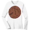 1-DAY RUSH NO MINIMUM Ladies Long Sleeve Crew Neck T-Shirt Thumbnail