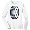 1-DAY RUSH NO MINIMUM Ladies Long Sleeve Crew Neck T-Shirt Thumbnail
