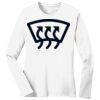 1-DAY RUSH NO MINIMUM Ladies Long Sleeve Crew Neck T-Shirt Thumbnail
