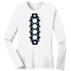 1-DAY RUSH NO MINIMUM Ladies Long Sleeve Crew Neck T-Shirt Thumbnail