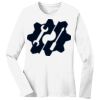 1-DAY RUSH NO MINIMUM Ladies Long Sleeve Crew Neck T-Shirt Thumbnail