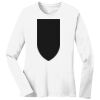 1-DAY RUSH NO MINIMUM Ladies Long Sleeve Crew Neck T-Shirt Thumbnail