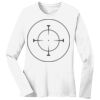1-DAY RUSH NO MINIMUM Ladies Long Sleeve Crew Neck T-Shirt Thumbnail