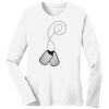 1-DAY RUSH NO MINIMUM Ladies Long Sleeve Crew Neck T-Shirt Thumbnail
