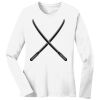 1-DAY RUSH NO MINIMUM Ladies Long Sleeve Crew Neck T-Shirt Thumbnail