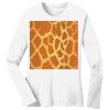 1-DAY RUSH NO MINIMUM Ladies Long Sleeve Crew Neck T-Shirt Thumbnail