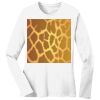1-DAY RUSH NO MINIMUM Ladies Long Sleeve Crew Neck T-Shirt Thumbnail