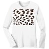 1-DAY RUSH NO MINIMUM Ladies Long Sleeve Crew Neck T-Shirt Thumbnail
