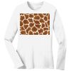 1-DAY RUSH NO MINIMUM Ladies Long Sleeve Crew Neck T-Shirt Thumbnail