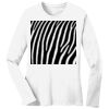 1-DAY RUSH NO MINIMUM Ladies Long Sleeve Crew Neck T-Shirt Thumbnail