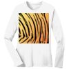 1-DAY RUSH NO MINIMUM Ladies Long Sleeve Crew Neck T-Shirt Thumbnail