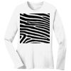 1-DAY RUSH NO MINIMUM Ladies Long Sleeve Crew Neck T-Shirt Thumbnail