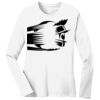 1-DAY RUSH NO MINIMUM Ladies Long Sleeve Crew Neck T-Shirt Thumbnail