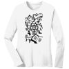1-DAY RUSH NO MINIMUM Ladies Long Sleeve Crew Neck T-Shirt Thumbnail