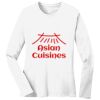 1-DAY RUSH NO MINIMUM Ladies Long Sleeve Crew Neck T-Shirt Thumbnail