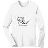 1-DAY RUSH NO MINIMUM Ladies Long Sleeve Crew Neck T-Shirt Thumbnail