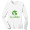 1-DAY RUSH NO MINIMUM Ladies Long Sleeve Crew Neck T-Shirt Thumbnail