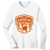 1-DAY RUSH NO MINIMUM Ladies Long Sleeve Crew Neck T-Shirt Thumbnail