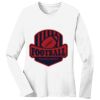 1-DAY RUSH NO MINIMUM Ladies Long Sleeve Crew Neck T-Shirt Thumbnail