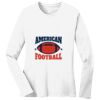 1-DAY RUSH NO MINIMUM Ladies Long Sleeve Crew Neck T-Shirt Thumbnail