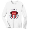 1-DAY RUSH NO MINIMUM Ladies Long Sleeve Crew Neck T-Shirt Thumbnail
